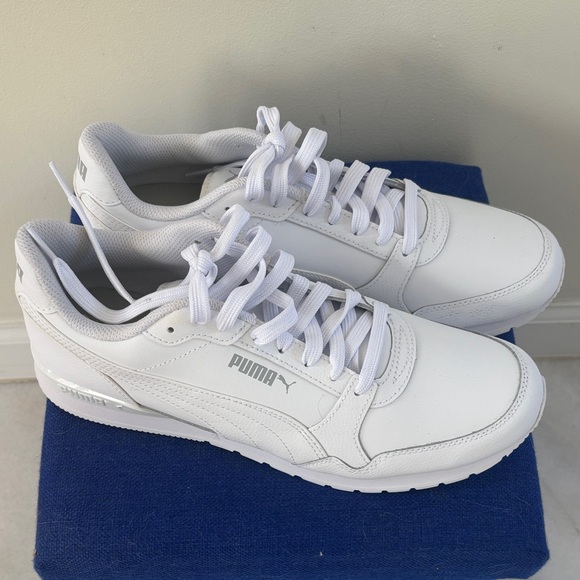 Puma Classic White Sneakers - Picture 2 of 5